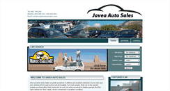 Desktop Screenshot of javeaautosales.com